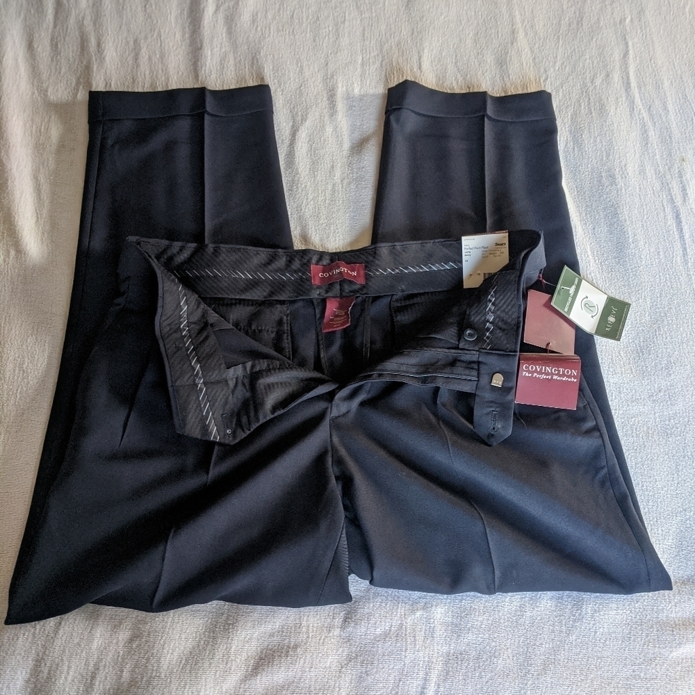 Navy Blue Men's Dress Pants